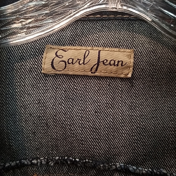 Earl Jean NEW denim jacket-NWOT! - Picture 2 of 5